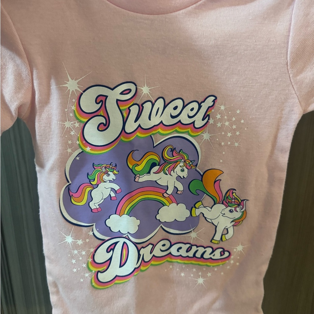Vintage my little pony Kidgets Light Pink T-Shirt